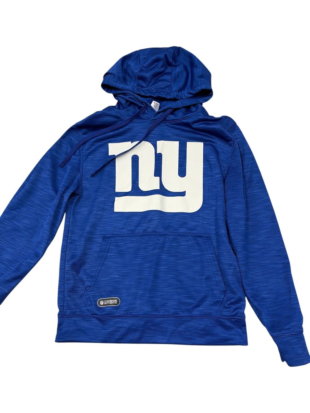 NFL Team Apparel Men's New York Giants "Streak" Performance Pullover Hoodie - S